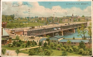 Philadelphia PA Fairmount Park Girard Ave Bridge Divided Back Postcard 1908 - Picture 1 of 2