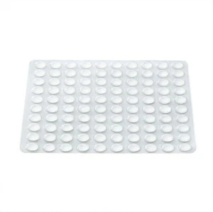 100Pack Clear Round Self-Adhesive Rubber Pad Silicon Bumpers Bumpon 3/8" Home - Picture 1 of 8