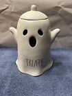 Halloween Ghost Rae Dunn Artisan Collection Magenta White Lid Cookie Jar New ?