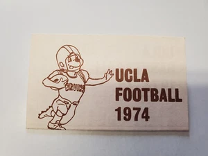 RS20 UCLA 1974/75 Football/Basketball Pocket Schedule - Schlitz - Picture 1 of 3