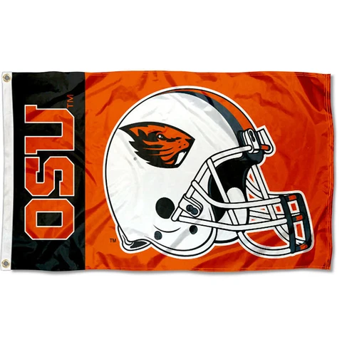 OSU Beavers Football Helmet Large Outdoor Flag Cover