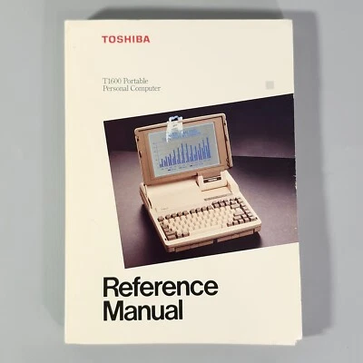 Toshiba T1600 Reference Manual VTG PC Personal Computer User Program Guide 1988 - Image 1 of 4