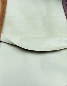 Beige Faux Suede Fabric 2.375 yds X 44" - Picture 1 of 4