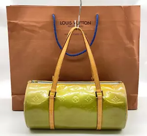 Auth Louis Vuitton Vernis Green Bedford M91309 Shoulder Bag W/Bag NS040084 - Picture 1 of 24