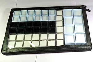 GEMSTONE Diamante GRANDE Espositore Custodia Sacchetto Gioielli 50 Scatola Plastica con Coperchio - Foto 1 di 5