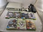 Microsoft Xbox 360 Console Bundle Lot Pal With Controller + Games