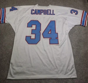 Vintage Earl Campbell Trikot Herren Extra Large weiß Houston Oilers Throwback - Bild 1 von 22
