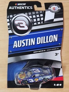 2024 Wave 1 Austin Dillon 2023 Bass Pro Shops Patriotic 1/64 NASCAR Authentics - Picture 1 of 1