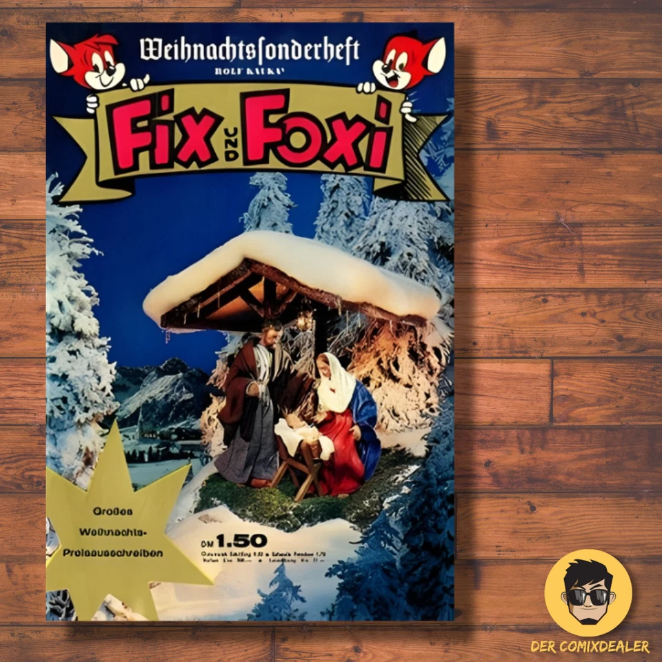 Fix und Foxi Weihnachts-Sonderheft 1963 – Rolf Kauka – ECR Verlag – farbig - Bild 1 von 1