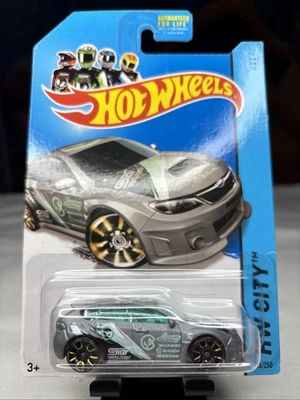2014 Hot Wheels Subaru WRX STI (Treasure Hunt) HW City 26/250 - Image 1 of 4