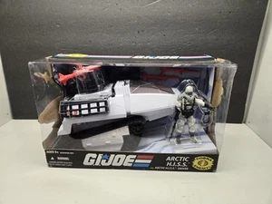 HASBRO G.I JOE COBRA 25TH ANNIVERSARY ARCTIC HISS TANK AND TANK DRIVER READ - Picture 1 of 12