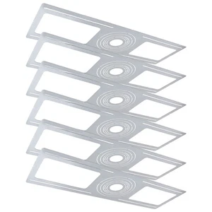 Luxrite Rough-In Mounting Plate 2-3-3.75-4-5-6 Inch Recessed Housing 6-Pack - Picture 1 of 7