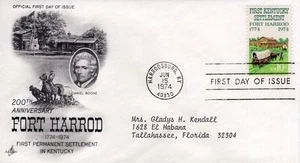 200th ANNIVERSARY OF FORT HARROD - 1974 - DC3044 - Picture 1 of 1