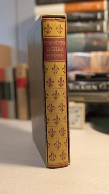 ДВАДЦАТЬ ЛЕТ СПУСТЯ Dumas Heritage Press Illustration HC с футляром и песочным стеклом 1958 - Изображение 1 из 4