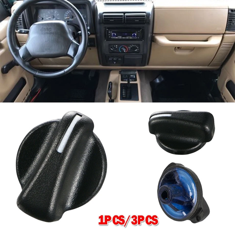 Perilla de control del ventilador del calentador de aire acondicionado de temperatura 5011218AA para Jeep Wrangler Dodge Ram A Foto 1 de 1