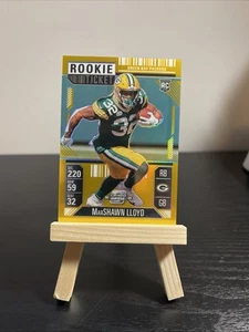 2024 Panini Contenders Rookie Ticket Marshawn Lloyd RC Gold /10 Packers! 🔥 🔥 - Picture 1 of 3
