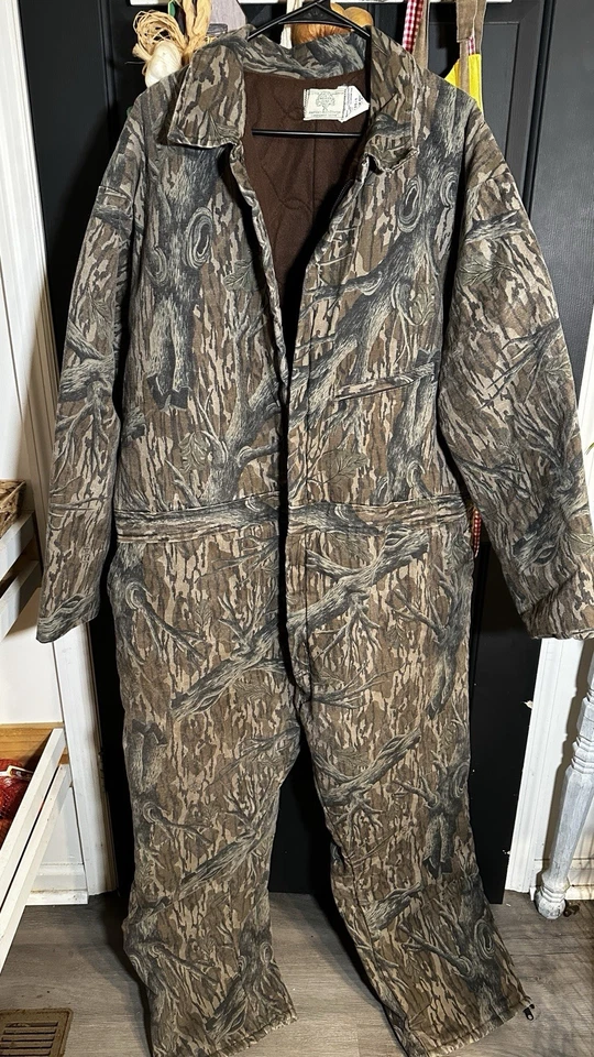 Винтажный утепленный комбинезон Mossy Oak Treestand XXL 2XL - Изображение 1 из 3