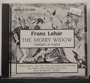 Lehar The Merry Widow - Highlights in English - Various Artists - MHS CD 1988 - Imagen 1 de 4