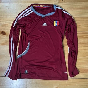 RAR Adidas Venezuela FVF Langarm Fußball Trikot L 2011-13 ClimaCool Kit V096 - Bild 1 von 9