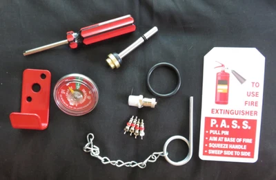 BROOKS REBUILD KIT ALL NEW PARTS FOR BADGER 2 1/2 Gallon Water Fire Extinguisher 🔥🧯