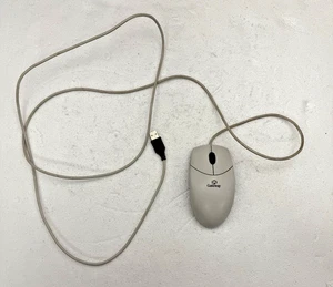 Genuune Gateway M-UR69 White Computer Mouse OEM With USB Connection Vintage - Picture 1 of 5