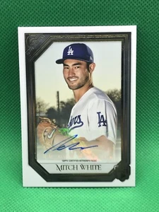 2021 Topps Gallery Mitch White RC Auto RA-MW Dodgers Rookie Card - Picture 1 of 2