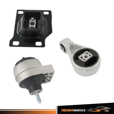 For 2000-2003 Ford Focus l4 2.0L DOHC 3PCS Engine Motor & Transmission Mount Set - Image 1 of 4