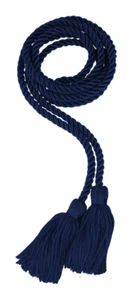 Marineblaue Ehrenschnüre für Abschlussfeier - Ehrenschnüre für High School - Bild 1 von 1