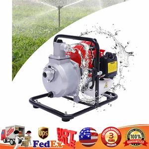 Pompa Acqua Alimentata a Gas,Pompa Trasferimento Acqua,Pompa Acqua Gas 1 Pollice 2 Tempi 2HP - Foto 1 di 8