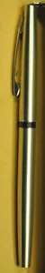"Pentel" MG 8 Vintage Gold tone Made in Japan c.1991's Rollerball pen - Picture 1 of 8