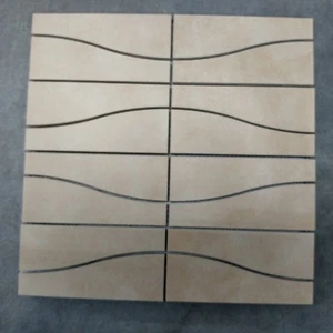 Mosaik Matt Porzellan Wand und Boden Weizen Creme Beige 30x30 AMWH36WM pro Blatt - Bild 1 von 2