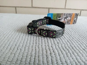 RC Pet Products Clip Dog Collar XSmall 5/8 wide 7”-9” Berry Mojito - Picture 1 of 3