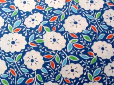 Denyse Schmidt-Katie Jump Rope Collection -Geranium in Blue 15x22" - ( OOP)RARE - Image 1 of 3