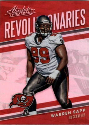 2018 Absolute Revolutionaries #19 Warren Sapp - NM-MT - Image 1 of 2