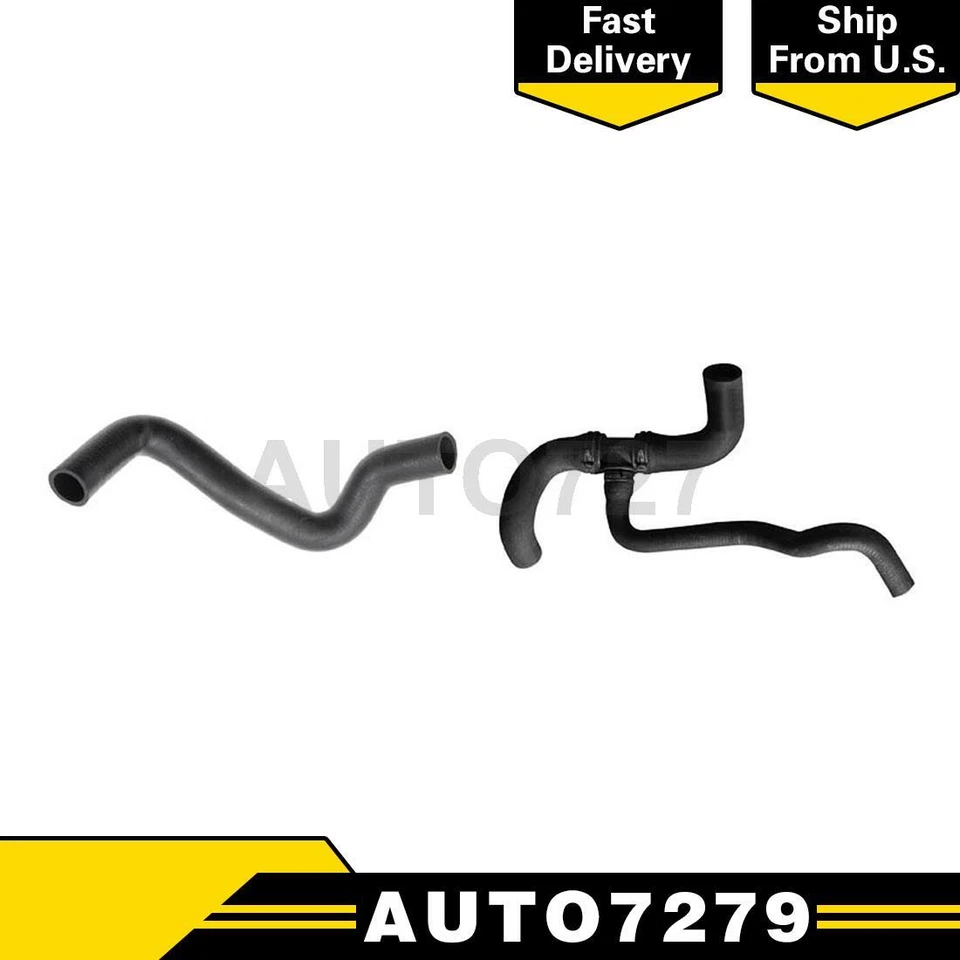 Dayco Upper Lower 2PCS 散热器 冷却液软管 适用于 1999 - 2000 雪佛兰 Cavalier — 第 1/4 张图片