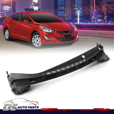 Fit For 2014-16 Hyundai Elantra Cowl Top Panel Vent Windshield Wiper Motor Cover Foto 1 de 4