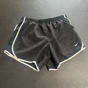 NIKE Kids Dri Fit Tempo Running Short Black Drawstring Elastic Waist Size XL - Picture 1 of 5