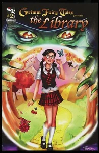 Grimm Fairy Tales Presents : The Library #2 (2A cover) ~ Zenescope ~ (FN) - Picture 1 of 2
