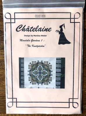 Chatelaine - Mandala Gardens 1: The Knotgarden Cross Stitch Pattern CHAT 016 - Image 1 of 3