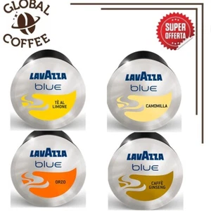 400 CAPSULE LAVAZZA BLUE BLU TE' LIMONE ORZO GINSENG A SCELTA CIALDE - Imagen 1 de 1