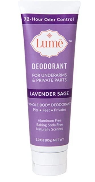 LUME 3oz Invisible Cream Deodorant - Lavender Sage