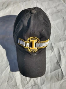 Iowa Hawkeyes Football Cap Mens Adjustable Black The Game NCAA Baseball Hat - Picture 1 of 4