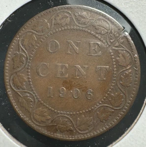 1906 Large Cent Penny Canada! - Bild 1 von 2