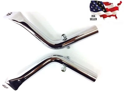 93-2008 ALFORJA CROMADA PROTECTORES SOPORTES DE EXTRACCIÓN HARLEY 46565-04 ROAD KING GLIDE Foto 1 de 4