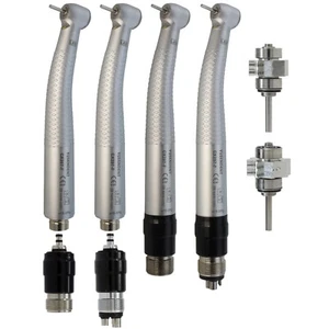 Pieza de mano dental COXO LED turbina de alta velocidad autoalimentación NSK QD-J estilo 2 4 orificios - Imagen 1 de 76