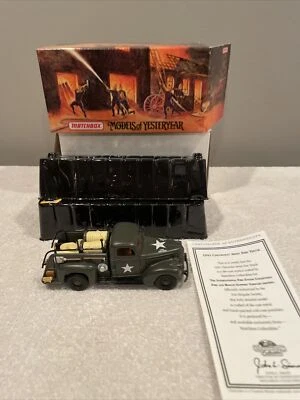 Matchbox Models of Yesteryear 1941 Chevy Army Fire Truck  - Image 1 of 4