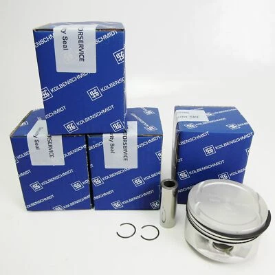 4x Kolben Kolbenschmidt KS Übermaß Ø 81,26mm Audi Skoda VW SEAT 2,0l TDI 0,25mm - Bild 1 von 3