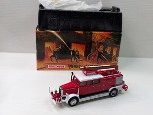 Matchbox 38 1938 Mercedes-Benz KS15 Fire Truck Detailed MOY YFE07 1:43 (READ) - Picture 1 of 8