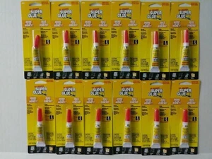 SUPER GLUE ORIGINAL 12 PACK OF 0.07 OZ (2g) Each SGM2 - Picture 1 of 3