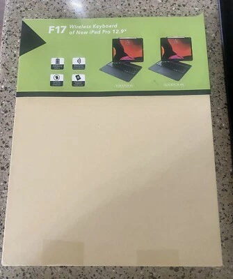 Baisla iPad Pro 12.9 Case with Keyboard (6th Gen, 2022) - 360° Rotatable, Track! - Image 1 of 4